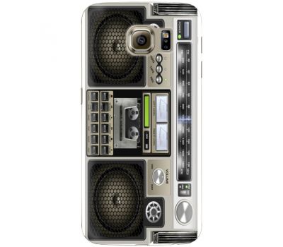 Силіконовий чохол BoxFace Samsung G925 Galaxy S6 Edge Old Boombox (26304-up2446)