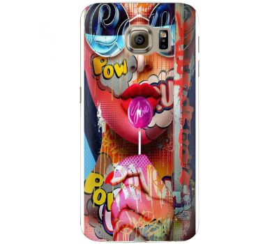 Силіконовий чохол BoxFace Samsung G925 Galaxy S6 Edge Colorful Girl (26304-up2443)