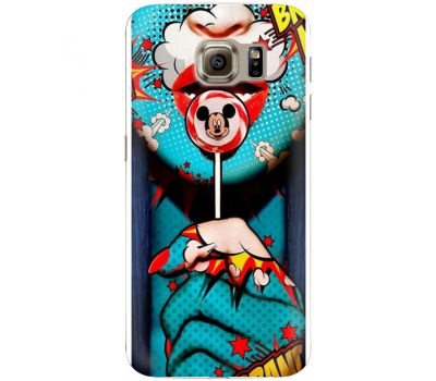 Силіконовий чохол BoxFace Samsung G925 Galaxy S6 Edge Girl Pop Art (26304-up2444)