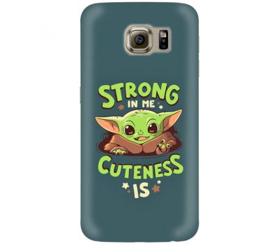 Силіконовий чохол BoxFace Samsung G920F Galaxy S6 Strong in me Cuteness is (24760-up2337)