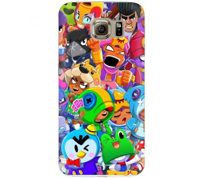 Силіконовий чохол BoxFace Samsung G920F Galaxy S6 friends brawl stars (24760-up2403)