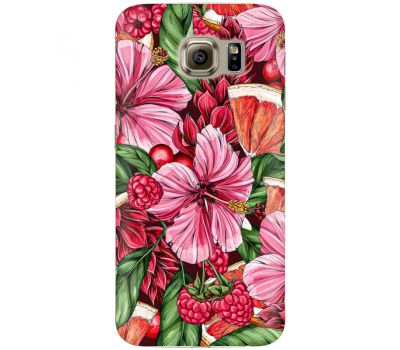 Силіконовий чохол BoxFace Samsung G920F Galaxy S6 Tropical Flowers (24760-up2416)