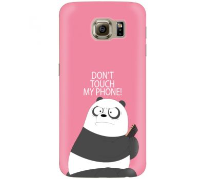 Силіконовий чохол BoxFace Samsung G920F Galaxy S6 Dont Touch My Phone Panda (24760-up2425)