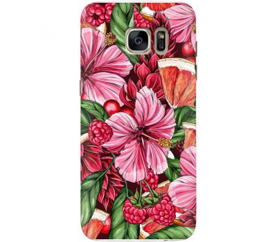 Силіконовий чохол BoxFace Samsung G930 Galaxy S7 Tropical Flowers (24997-up2416)