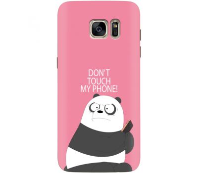 Силіконовий чохол BoxFace Samsung G930 Galaxy S7 Dont Touch My Phone Panda (24997-up2425)