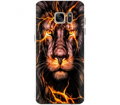 Силіконовий чохол BoxFace Samsung G930 Galaxy S7 Fire Lion (24997-up2437)