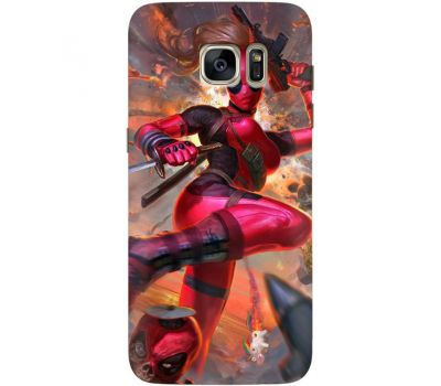 Силіконовий чохол BoxFace Samsung G930 Galaxy S7 Woman Deadpool (24997-up2453)