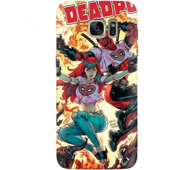 Силіконовий чохол BoxFace Samsung G930 Galaxy S7 Deadpool and Mary Jane (24997-up2454)