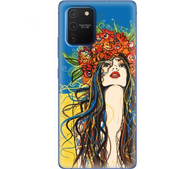 Силіконовий чохол BoxFace Samsung G770 Galaxy S10 Lite Ukraine Girl (38971-up2373)