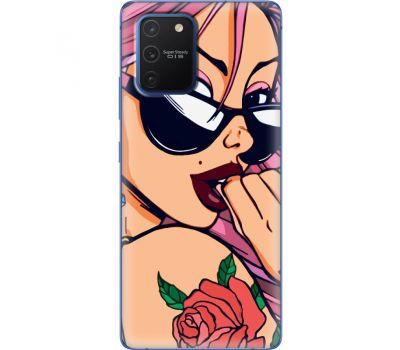 Силіконовий чохол BoxFace Samsung G770 Galaxy S10 Lite Pink Girl (38971-up2388)