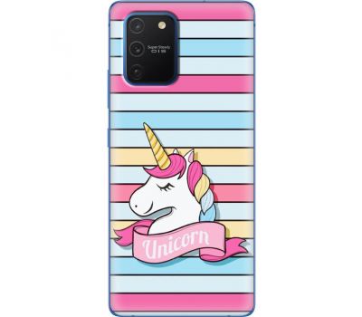 Силіконовий чохол BoxFace Samsung G770 Galaxy S10 Lite Unicorn (38971-up2401)