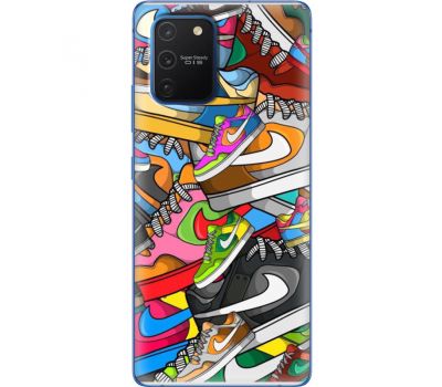 Силіконовий чохол BoxFace Samsung G770 Galaxy S10 Lite Sneakers (38971-up2423)