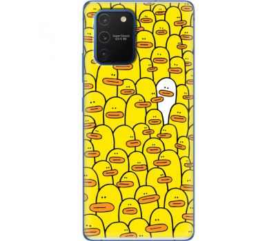 Силіконовий чохол BoxFace Samsung G770 Galaxy S10 Lite Yellow Ducklings (38971-up2428)