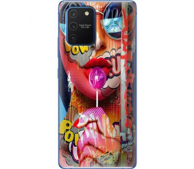 Силіконовий чохол BoxFace Samsung G770 Galaxy S10 Lite Colorful Girl (38971-up2443)