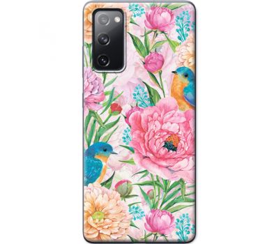 Силіконовий чохол BoxFace Samsung G780 Galaxy S20 FE Birds in Flowers (41035-up2374)