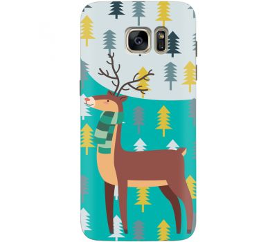 Силіконовий чохол BoxFace Samsung G930 Galaxy S7 Foresty Deer (24997-up2247)