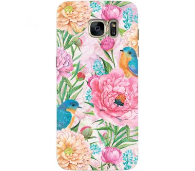 Силіконовий чохол BoxFace Samsung G930 Galaxy S7 Birds in Flowers (24997-up2374)