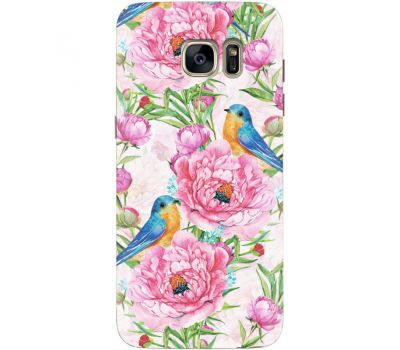 Силіконовий чохол BoxFace Samsung G930 Galaxy S7 Birds and Flowers (24997-up2376)