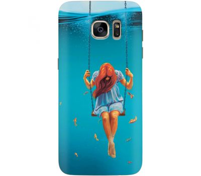 Силіконовий чохол BoxFace Samsung G935 Galaxy S7 Edge Girl In The Sea (24998-up2387)