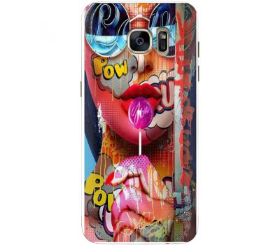 Силіконовий чохол BoxFace Samsung G935 Galaxy S7 Edge Colorful Girl (24998-up2443)