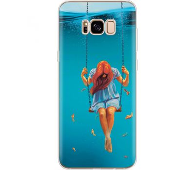 Силіконовий чохол BoxFace Samsung G955 Galaxy S8 Plus Girl In The Sea (30567-up2387)