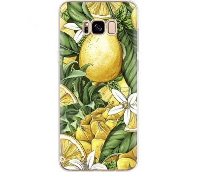 Силіконовий чохол BoxFace Samsung G955 Galaxy S8 Plus Lemon Pattern (30567-up2415)