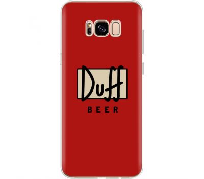 Силіконовий чохол BoxFace Samsung G955 Galaxy S8 Plus Duff beer (30567-up2427)