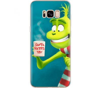 Силіконовий чохол BoxFace Samsung G955 Galaxy S8 Plus Santa Hates You (30567-up2449)