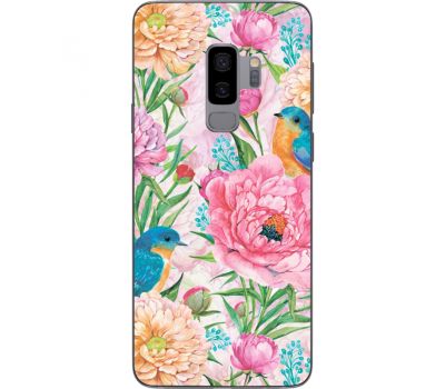 Силіконовий чохол BoxFace Samsung G965 Galaxy S9 Plus Birds in Flowers (32974-up2374)