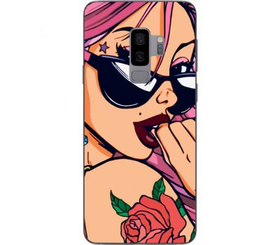 Силіконовий чохол BoxFace Samsung G965 Galaxy S9 Plus Pink Girl (32974-up2388)