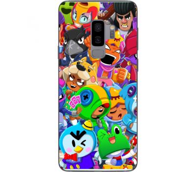 Силіконовий чохол BoxFace Samsung G965 Galaxy S9 Plus friends brawl stars (32974-up2403)