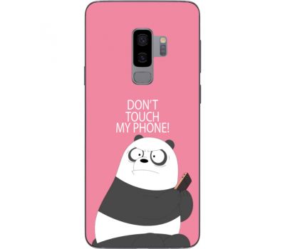 Силіконовий чохол BoxFace Samsung G965 Galaxy S9 Plus Dont Touch My Phone Panda (32974-up2425)