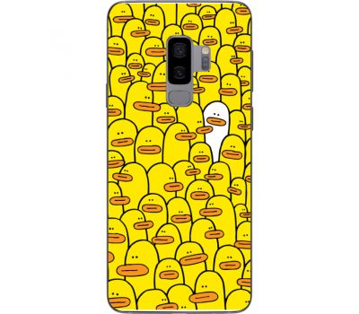 Силіконовий чохол BoxFace Samsung G965 Galaxy S9 Plus Yellow Ducklings (32974-up2428)