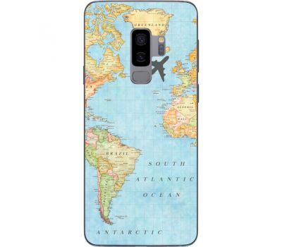 Силіконовий чохол BoxFace Samsung G965 Galaxy S9 Plus Карта (32974-up2434)
