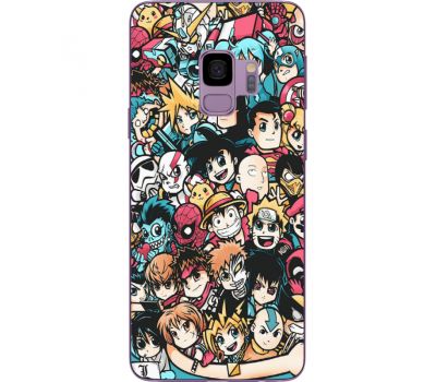 Силіконовий чохол BoxFace Samsung G960 Galaxy S9 Anime Stickers (32975-up2458)