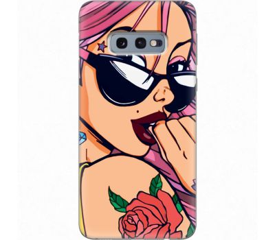 Силіконовий чохол BoxFace Samsung G970 Galaxy S10e Pink Girl (35855-up2388)