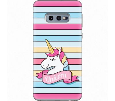 Силіконовий чохол BoxFace Samsung G970 Galaxy S10e Unicorn (35855-up2401)