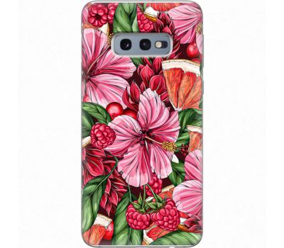 Силіконовий чохол BoxFace Samsung G970 Galaxy S10e Tropical Flowers (35855-up2416)