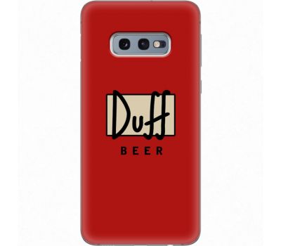 Силіконовий чохол BoxFace Samsung G970 Galaxy S10e Duff beer (35855-up2427)