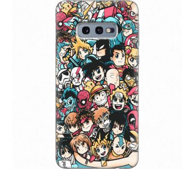 Силіконовий чохол BoxFace Samsung G970 Galaxy S10e Anime Stickers (35855-up2458)