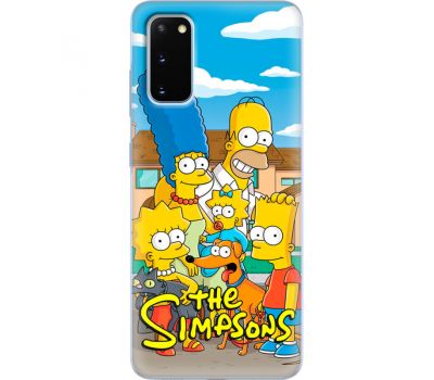 Силіконовий чохол BoxFace Samsung G980 Galaxy S20 The Simpsons (38869-up2391)