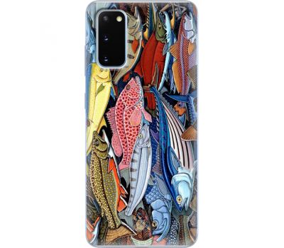 Силіконовий чохол BoxFace Samsung G980 Galaxy S20 Sea Fish (38869-up2419)