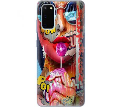 Силіконовий чохол BoxFace Samsung G980 Galaxy S20 Colorful Girl (38869-up2443)