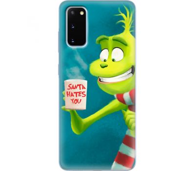 Силіконовий чохол BoxFace Samsung G980 Galaxy S20 Santa Hates You (38869-up2449)
