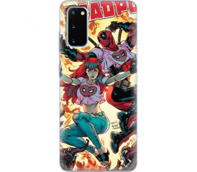 Силіконовий чохол BoxFace Samsung G980 Galaxy S20 Deadpool and Mary Jane (38869-up2454)