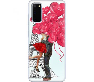 Силіконовий чохол BoxFace Samsung G980 Galaxy S20 Love in Paris (38869-up2460)