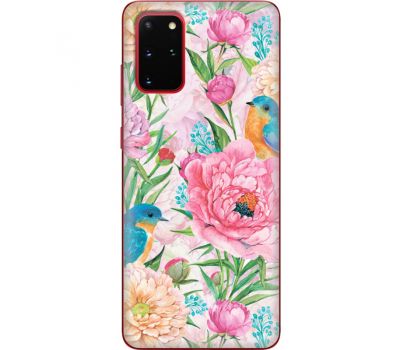 Силіконовий чохол BoxFace Samsung G985 Galaxy S20 Plus Birds in Flowers (38874-up2374)