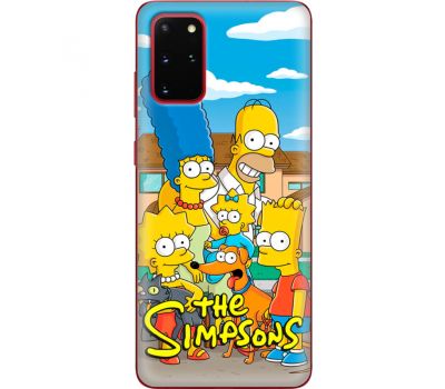 Силіконовий чохол BoxFace Samsung G985 Galaxy S20 Plus The Simpsons (38874-up2391)