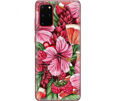 Силіконовий чохол BoxFace Samsung G985 Galaxy S20 Plus Tropical Flowers (38874-up2416)