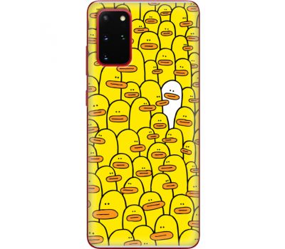 Силіконовий чохол BoxFace Samsung G985 Galaxy S20 Plus Yellow Ducklings (38874-up2428)